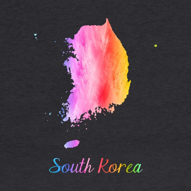 South Korea Tie Dye by MadyJustForFun